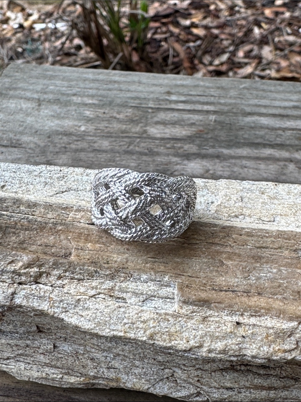 Judith Ripka Sterling Silver Ring